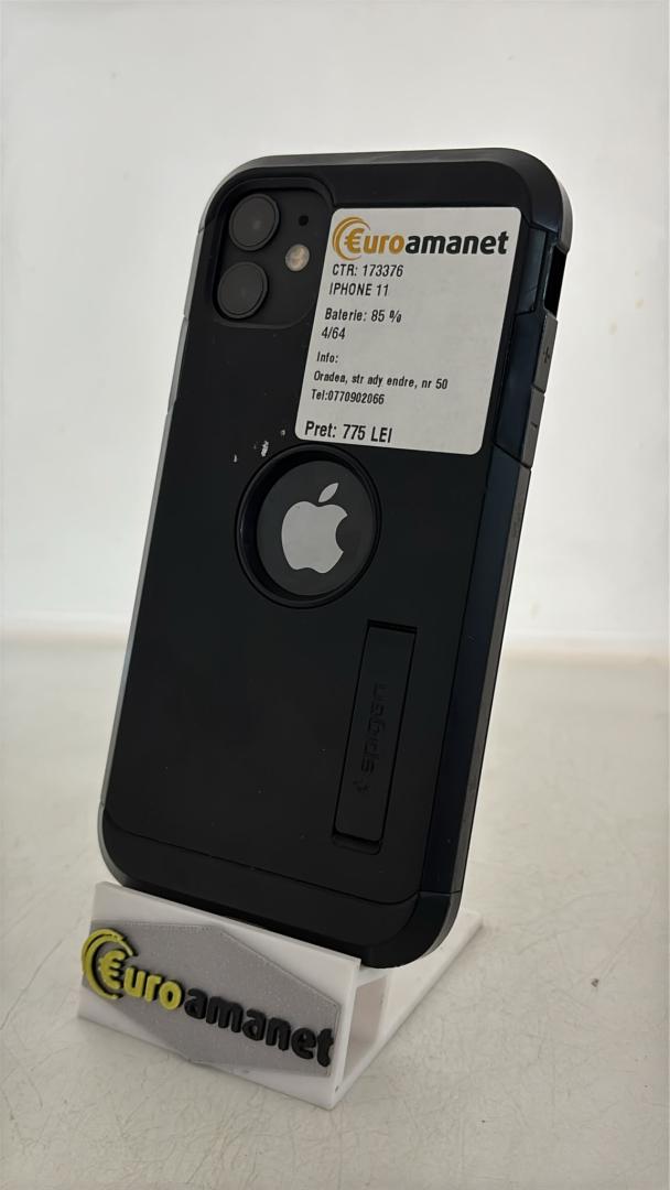 Telefon mobil Apple iPhone 11, 64GB 85 % bat image 2