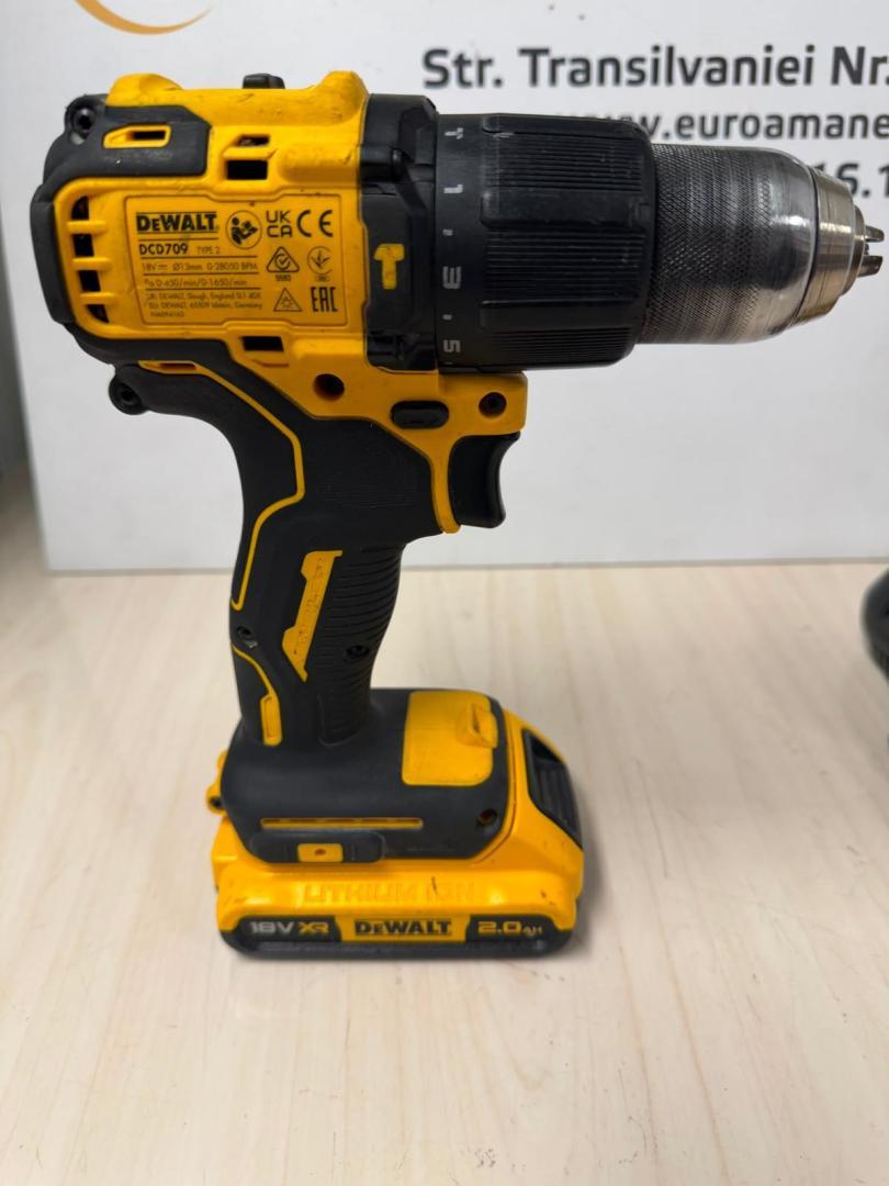 Autofiletanta cu acumulator DeWalt DCD709 image 2