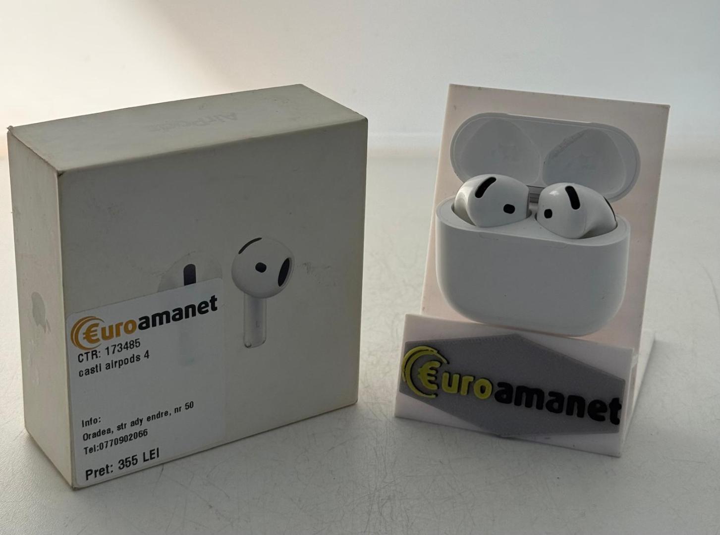 Casti Apple AirPods 4