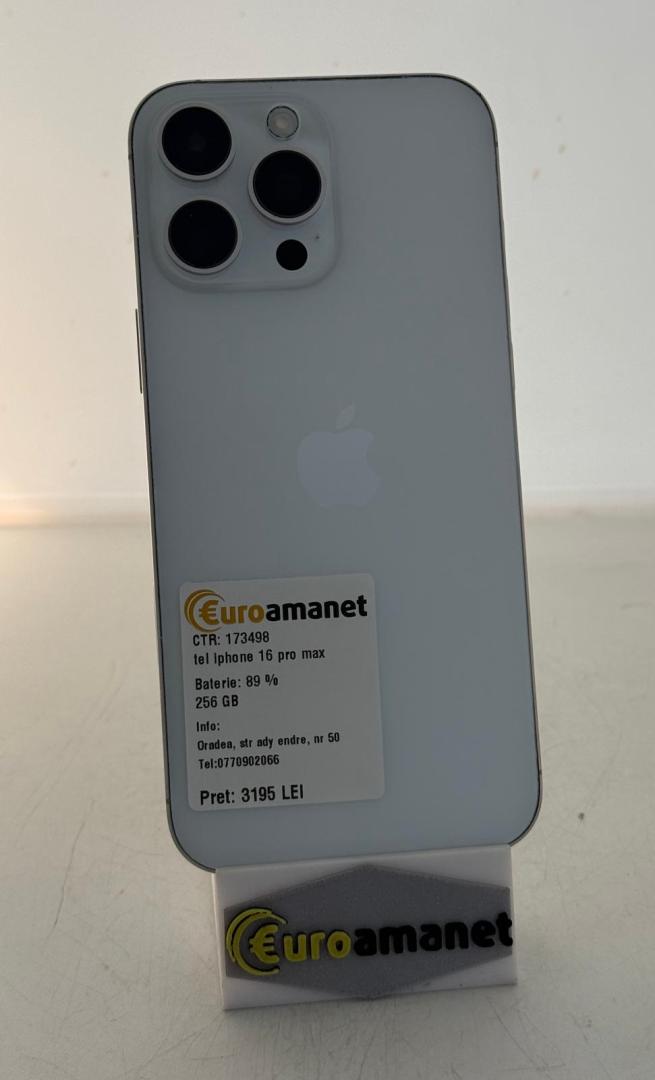 Telefon mobil Apple iPhone 16 Pro Max, 256GB, 5G image 1