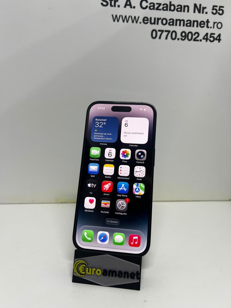 Telefon mobil Apple iPhone 14 Pro, 128GB image 1