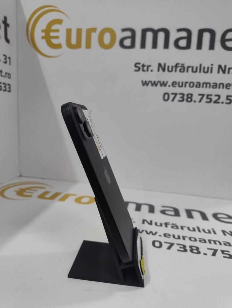 Telefon mobil Apple iPhone 15, 128GB, 5G, Black image 3
