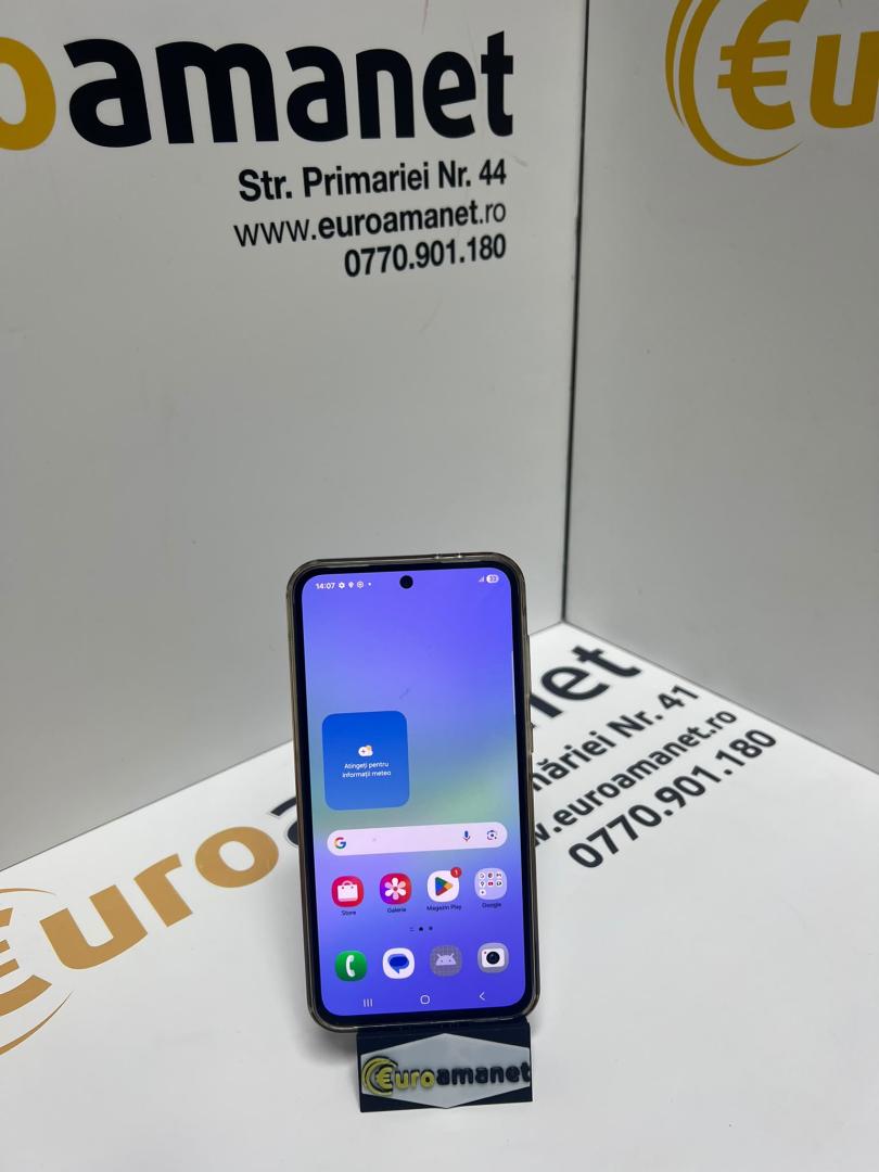 Telefon mobil Samsung Galaxy A36, Dual SIM, 8GB RAM, 128GB, 5G, Awesome Graphite image 1