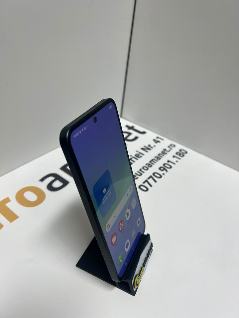 Telefon mobil Samsung Galaxy A36, Dual SIM, 8GB RAM, 128GB, 5G, Awesome Graphite image 4