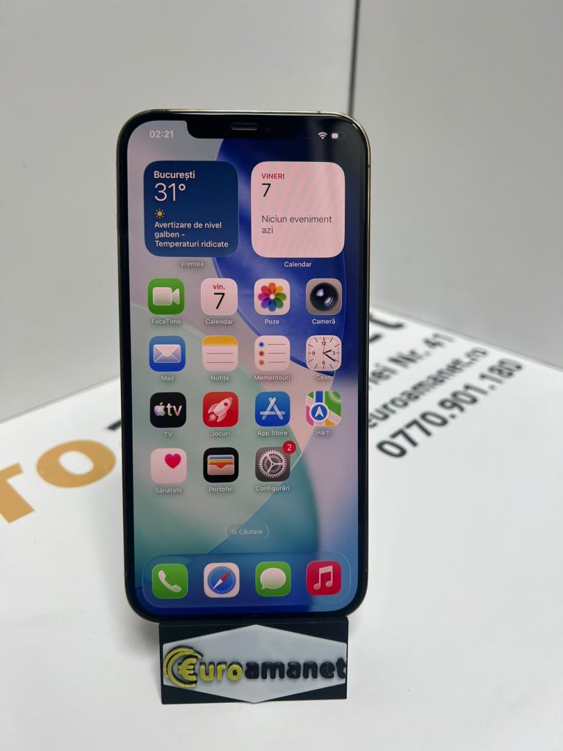 iPhone 12 Pro Max, Gold Bat 91% image 1