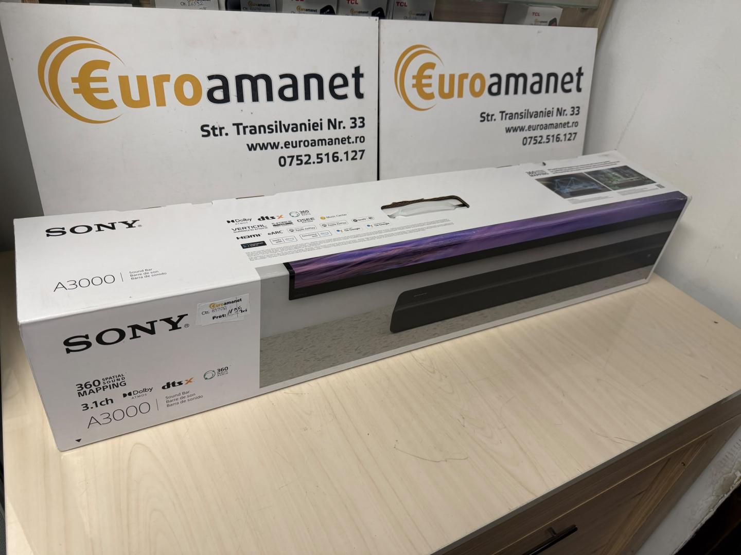 Soundbar Sony A3000, 250W, Bluetooth image 1