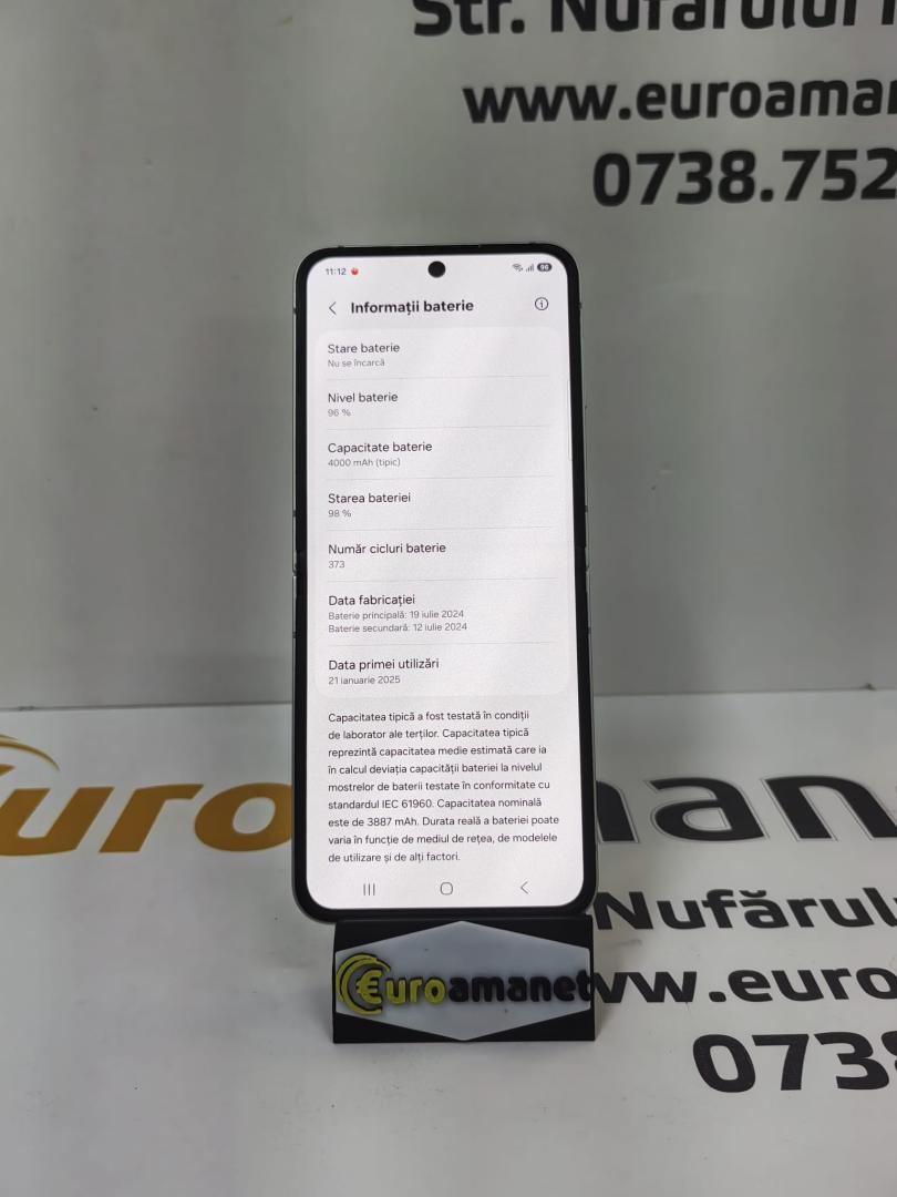 Telefon mobil Samsung Galaxy Z Flip6, 12GB RAM, 256GB-98 Bat image 3
