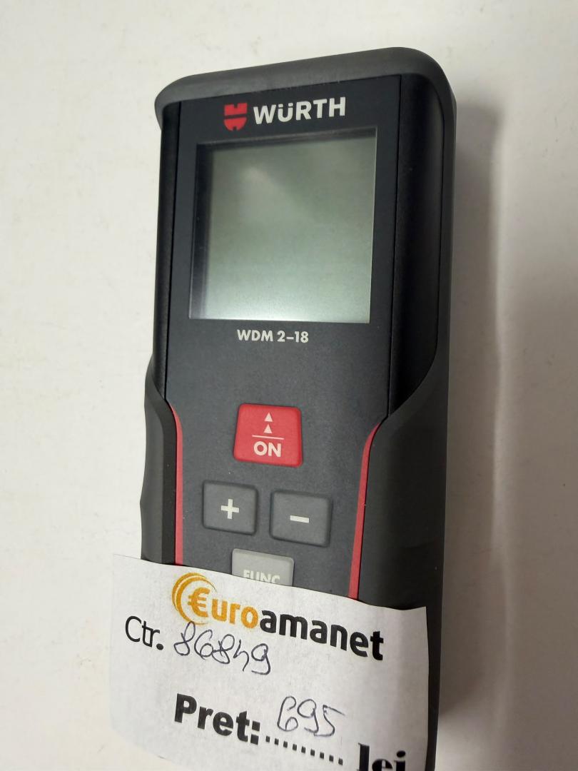 Telemetru cu laser Wurth WDM 2-18 image 2