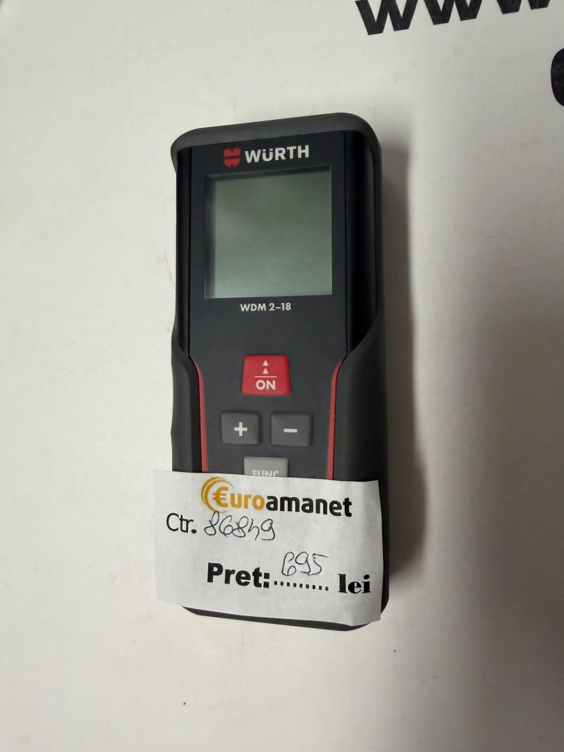 Telemetru cu laser Wurth WDM 2-18 image 1
