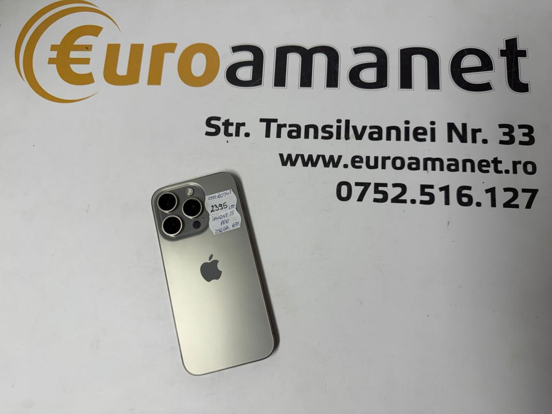 Apple Iphone 15 Pro, 256GB, Bat.87%