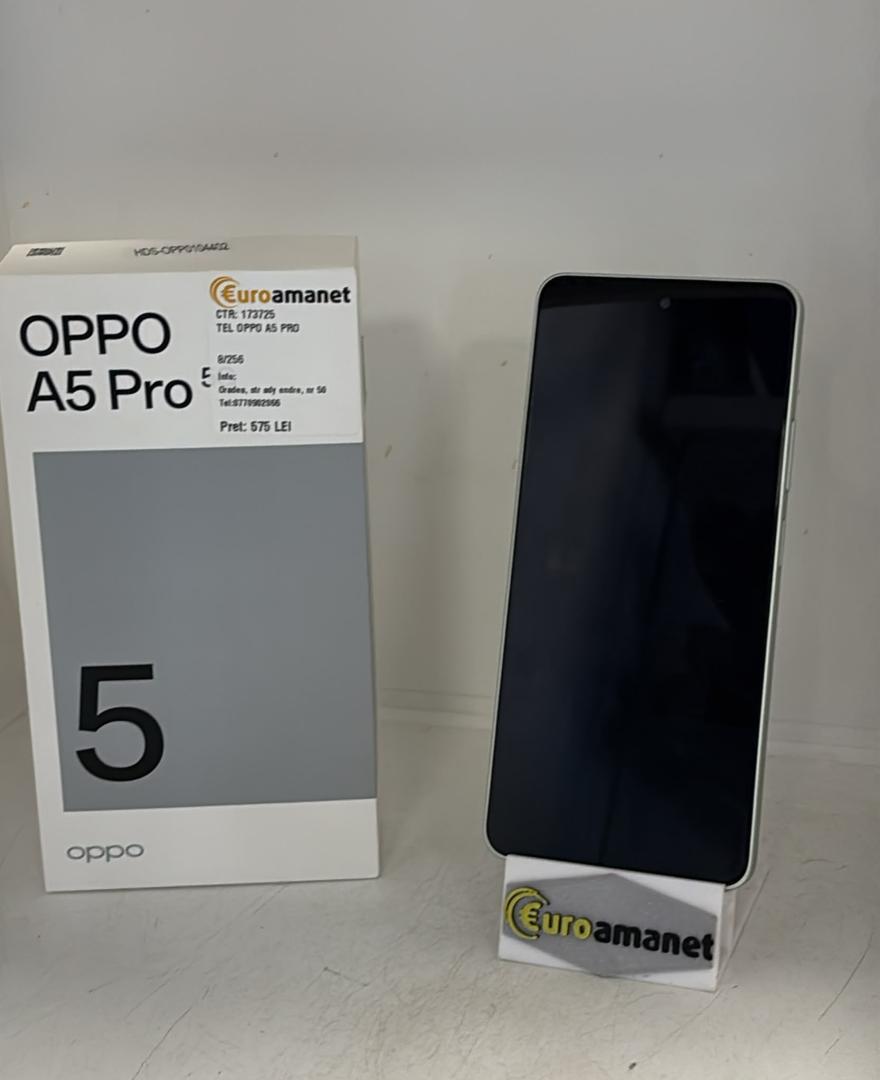 Telefon mobil OPPO A5 Pro, Dual SIM, 8GB RAM, 256GB, 5G