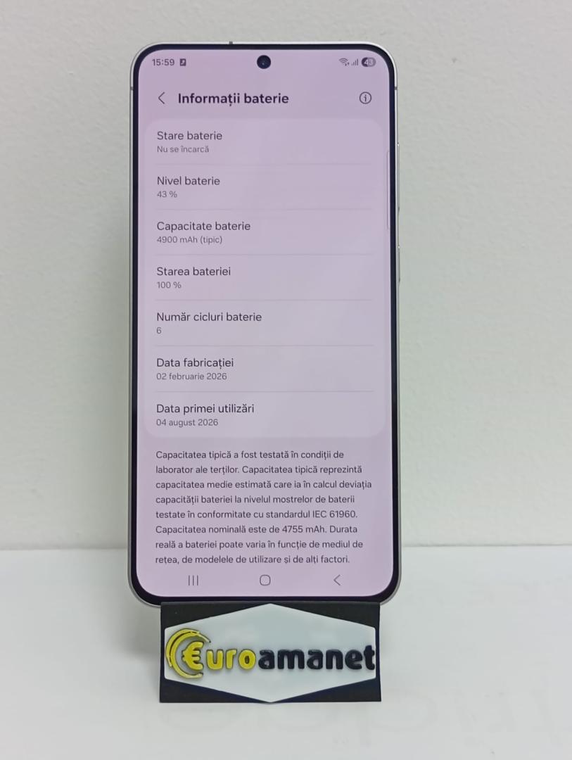 Telefon mobil Samsung Galaxy S25 FE, Dual SIM, 8GB RAM, 128GB, 5G, Navy image 2