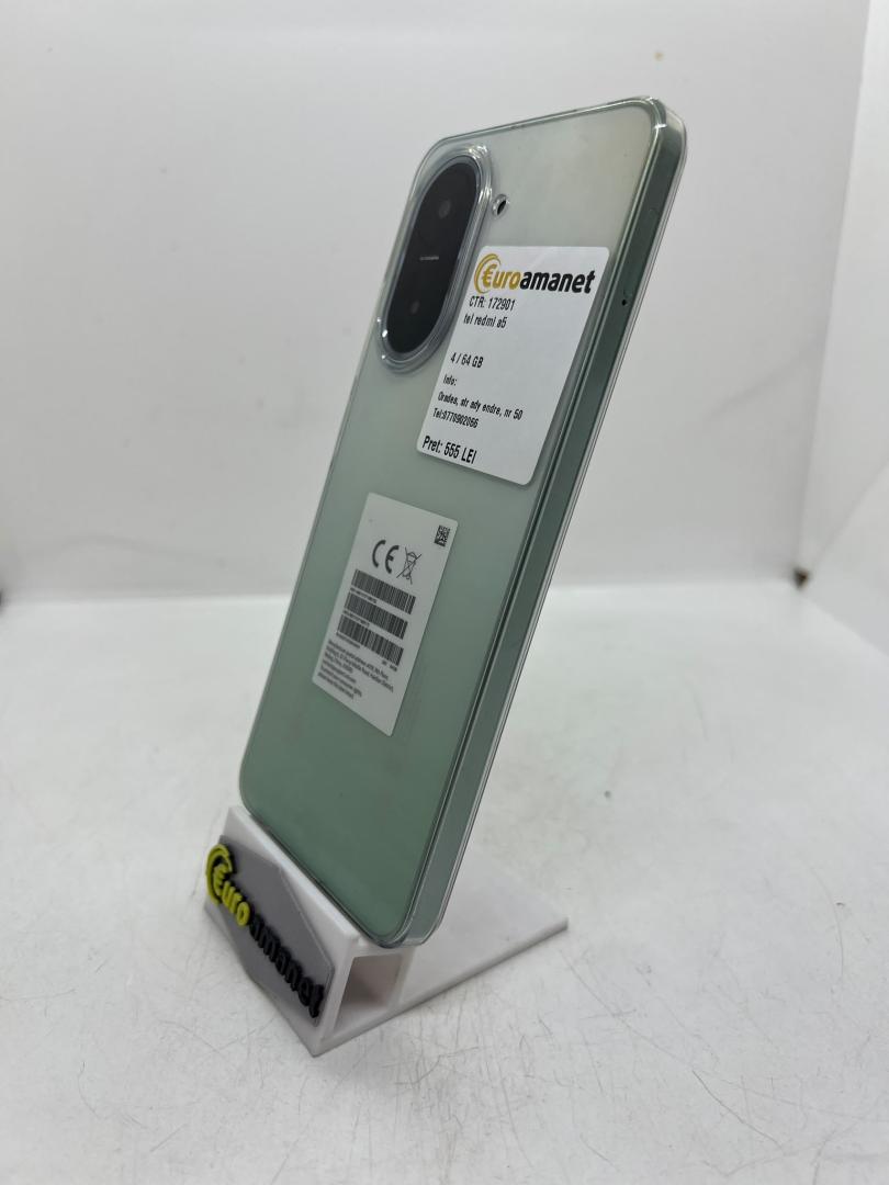 Telefon mobil Xiaomi Redmi A5, 3GB RAM, 64GB, 4G, Verde image 3