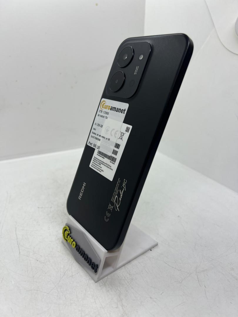 Telefon mobil Xiaomi Redmi 15C, 4GB RAM, 256GB, 4G, Midnight Black image 1