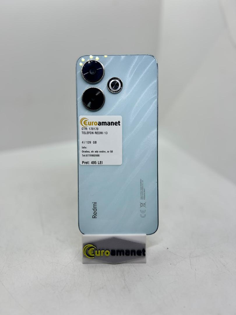 Telefon mobil Xiaomi Redmi 13, 6GB RAM, 128GB, Ocean Blue image 2