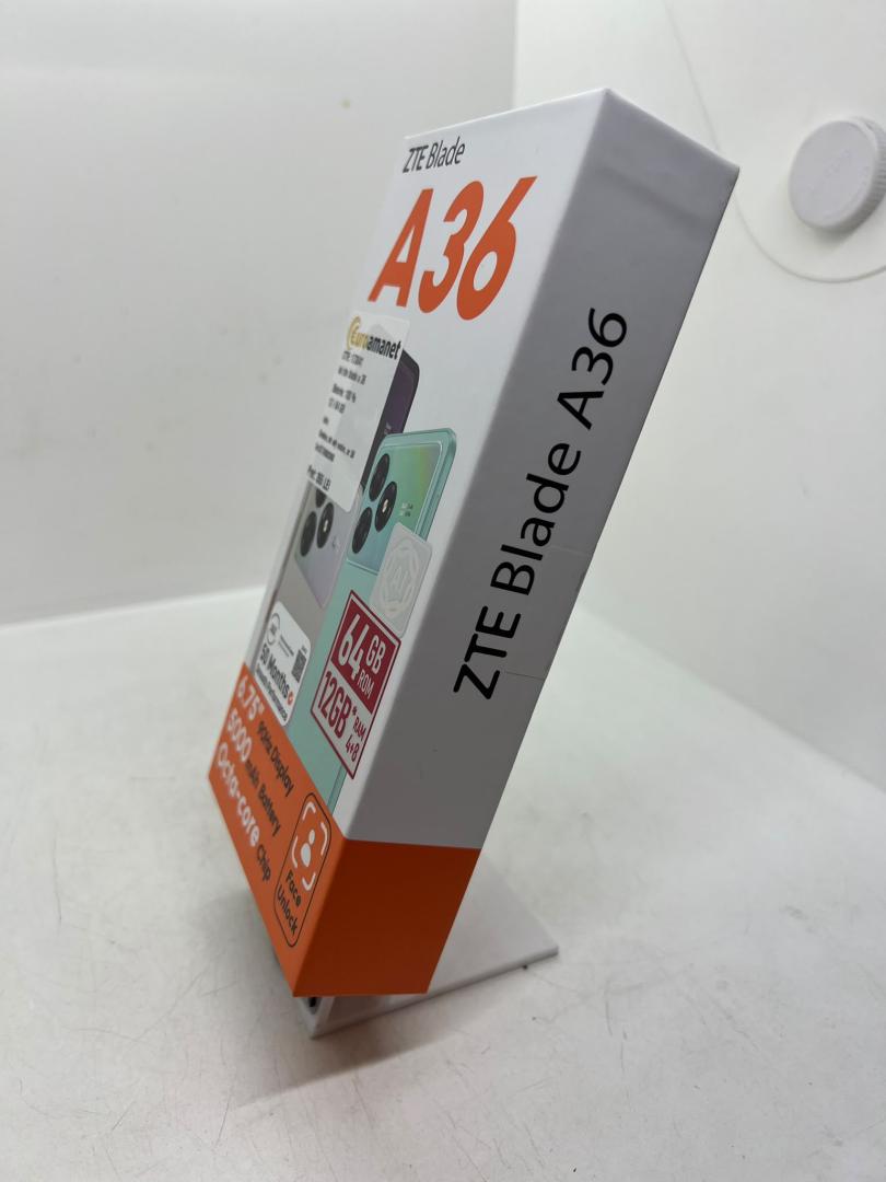Telefon mobil ZTE Blade A36, 64GB, 4GB, Dual SIM, Nebula Black image 1