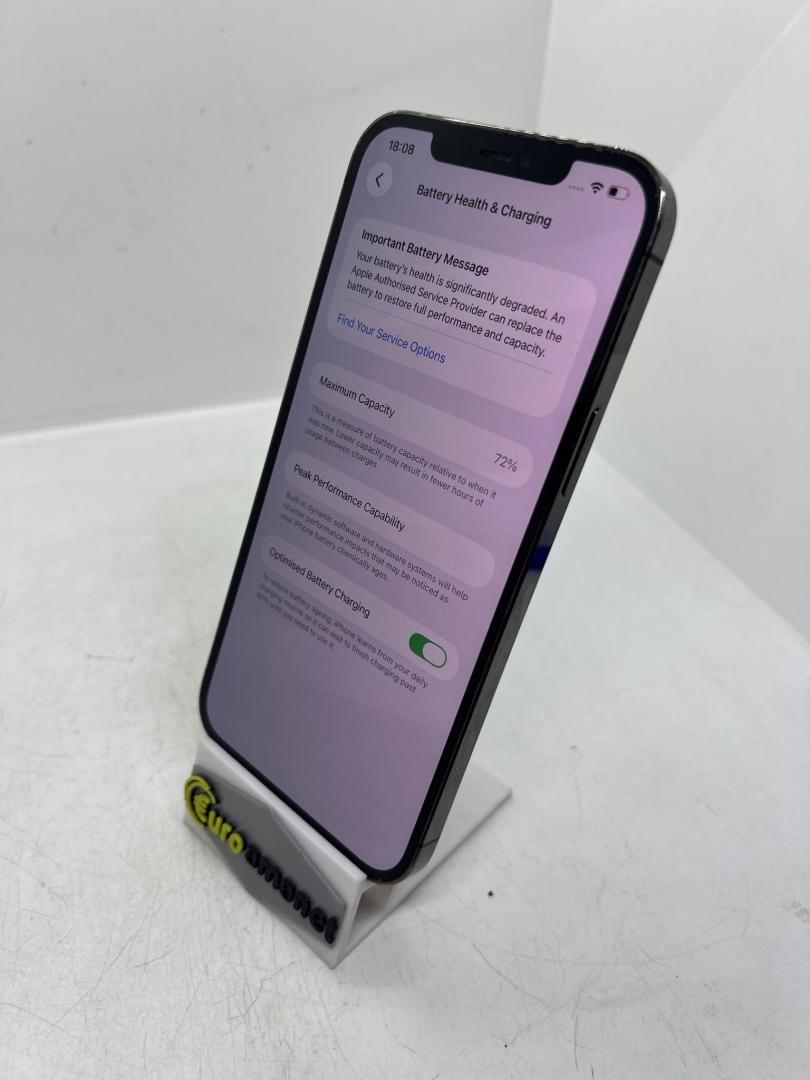 iPhone 12 Pro Max Graphite, 128 GB, Bat 72% image 1