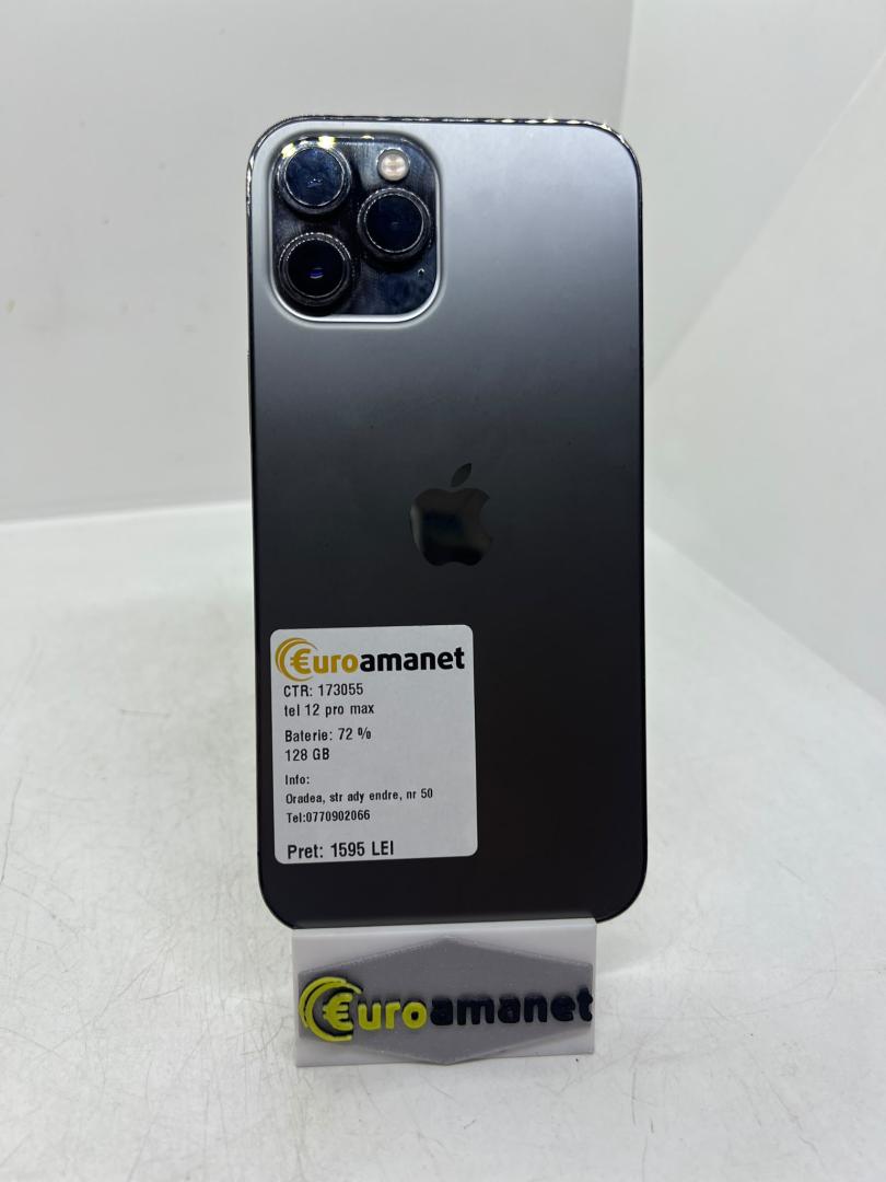 iPhone 12 Pro Max Graphite, 128 GB, Bat 72% image 3