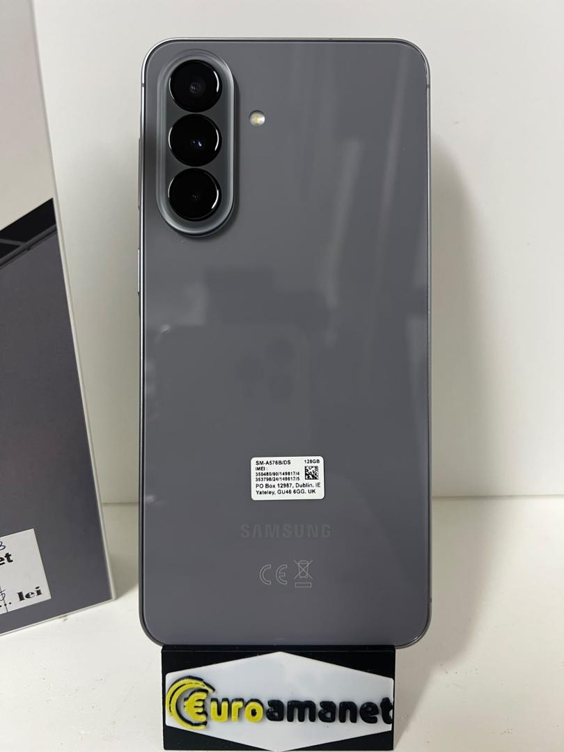 Telefon mobil Samsung Galaxy A57, Dual SIM, 8GB RAM, 128GB, 5G, Awesome Gray image 1