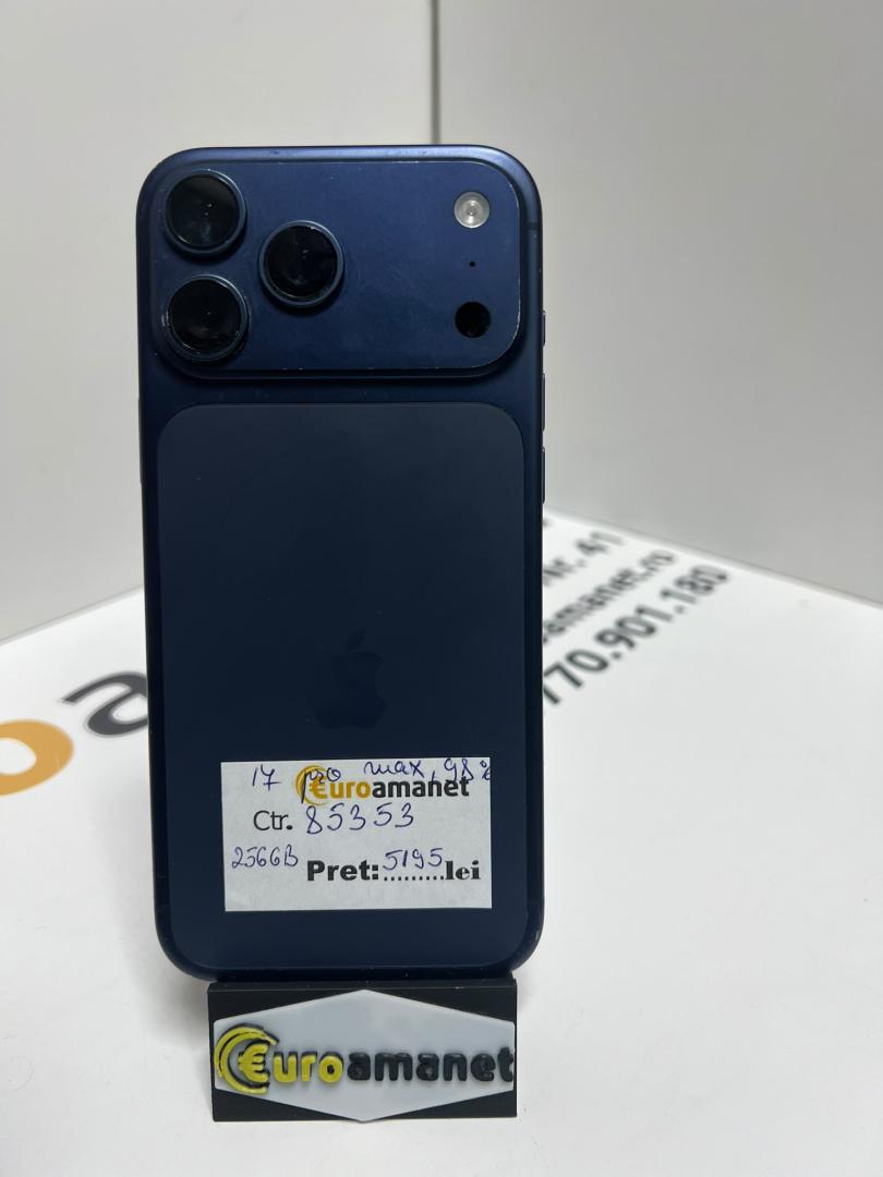 iphone 17 Promax 256 Gb 98% baterie 226 cicluri încărcare image 3