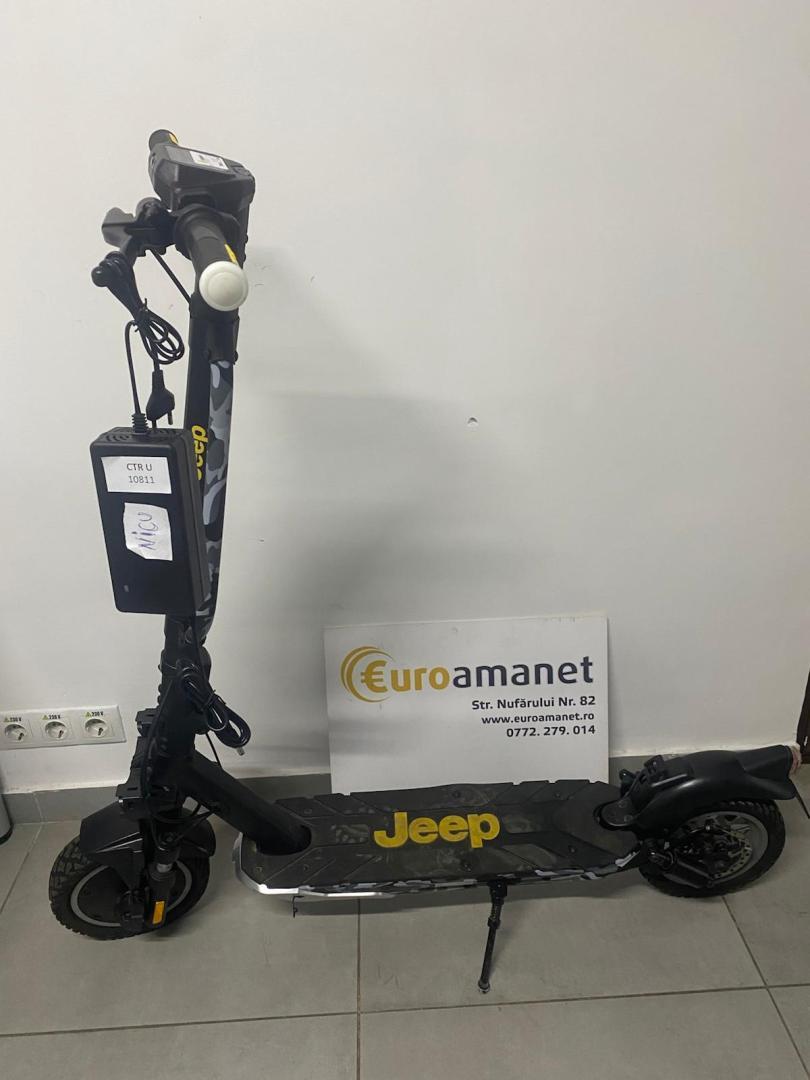 Trotineta electrica pliabila JEEP JE-MO-210006, 25 KM/H, 500W