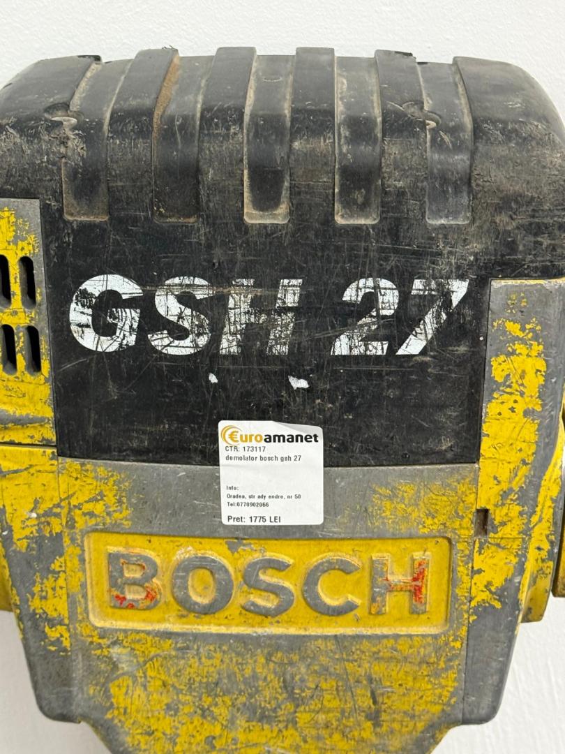 Ciocan demolator (picamer) profesional Bosch GSH 27 image 1