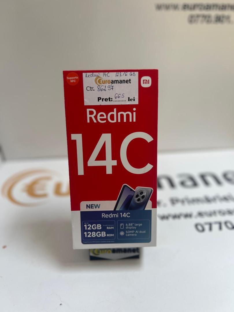 Telefon mobil Xiaomi Redmi 14C, 6GB RAM, 128GB image 1