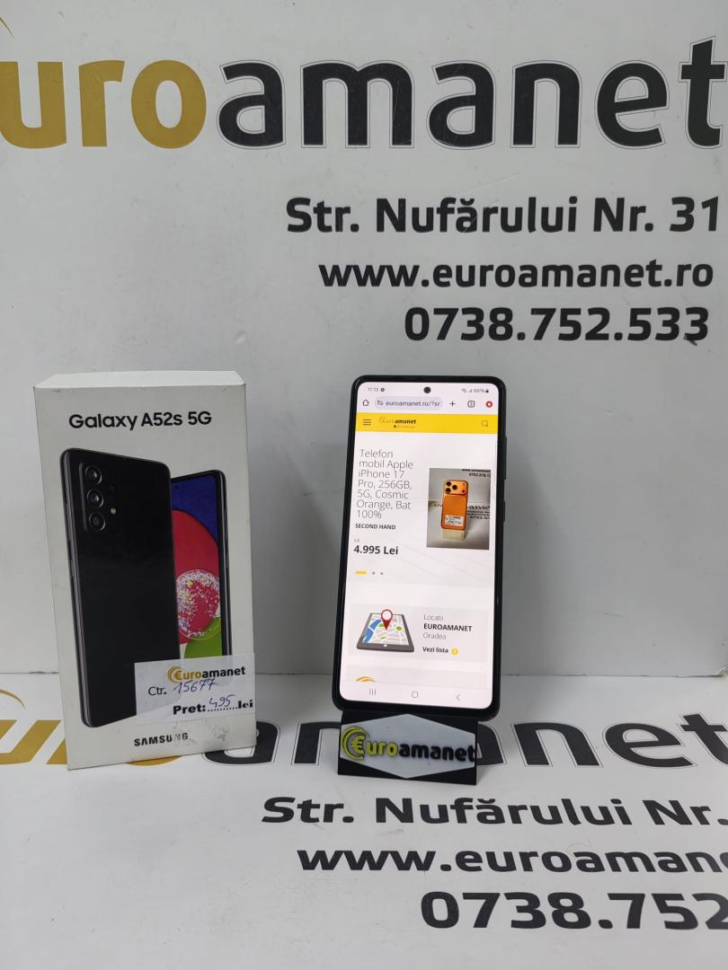 Telefon mobil Samsung Galaxy A52s,128GB