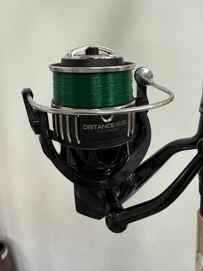 Lanseta feeder Bull Tackle Lake Balaton 3.30m/150g + mulineta SENSAS Distance Feeder 6000 FV image 2