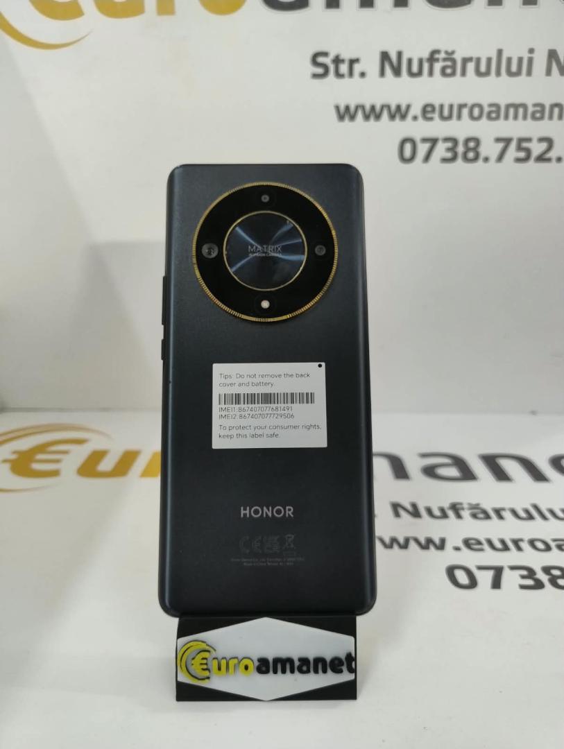 Telefon mobil HONOR Magic 8 Lite, Dual SIM, 8GB RAM, 256GB, Midnight Black image 3