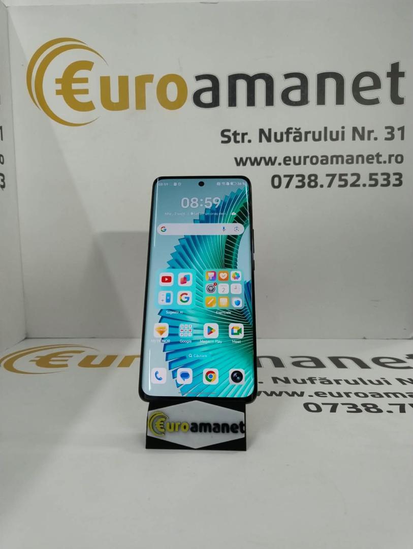 Telefon mobil HONOR Magic 8 Lite, Dual SIM, 8GB RAM, 256GB, Midnight Black image 2