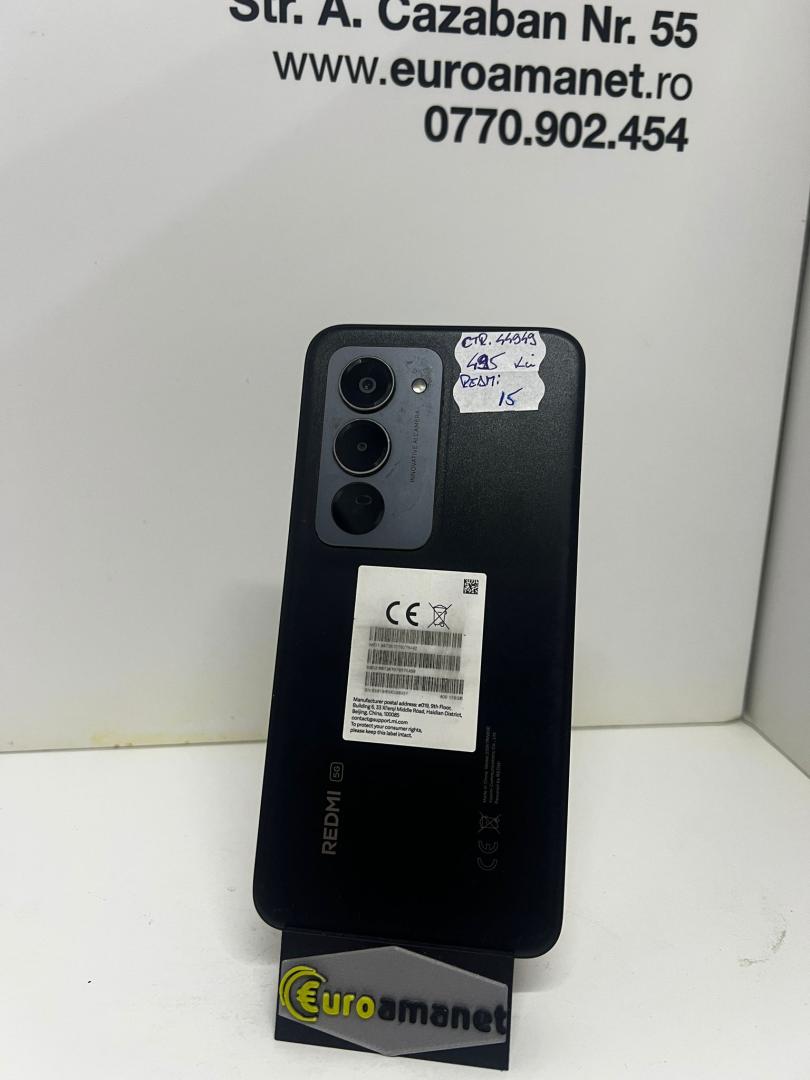 Telefon Xiaomi Redmi 15, 6GB RAM, 128GB image 4