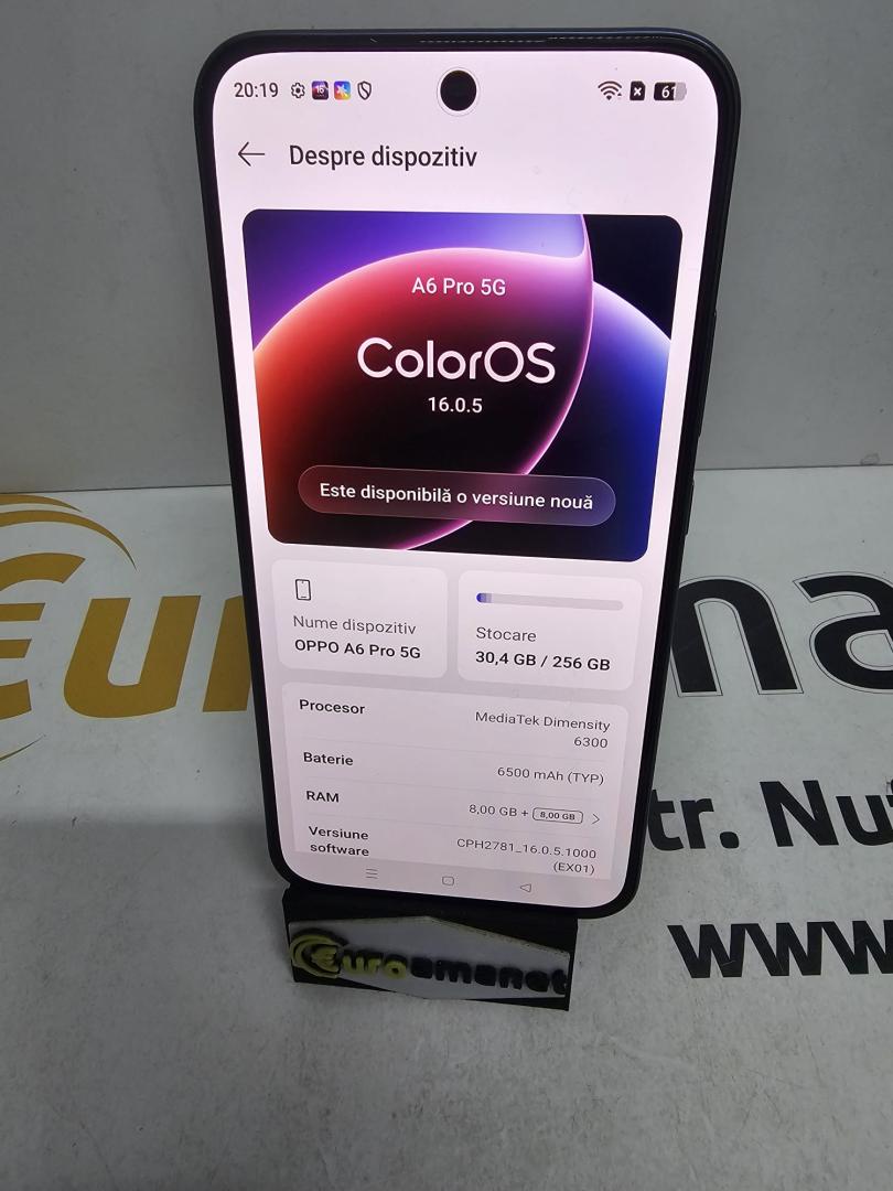 Telefon mobil OPPO A6 Pro, 256GB