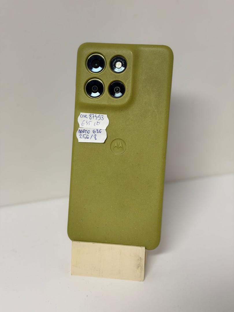 Telefon mobil Motorola g86 Power, Dual SIM, 256GB, 8GB RAM, 5G, PANTONE Golden Cypress (green)