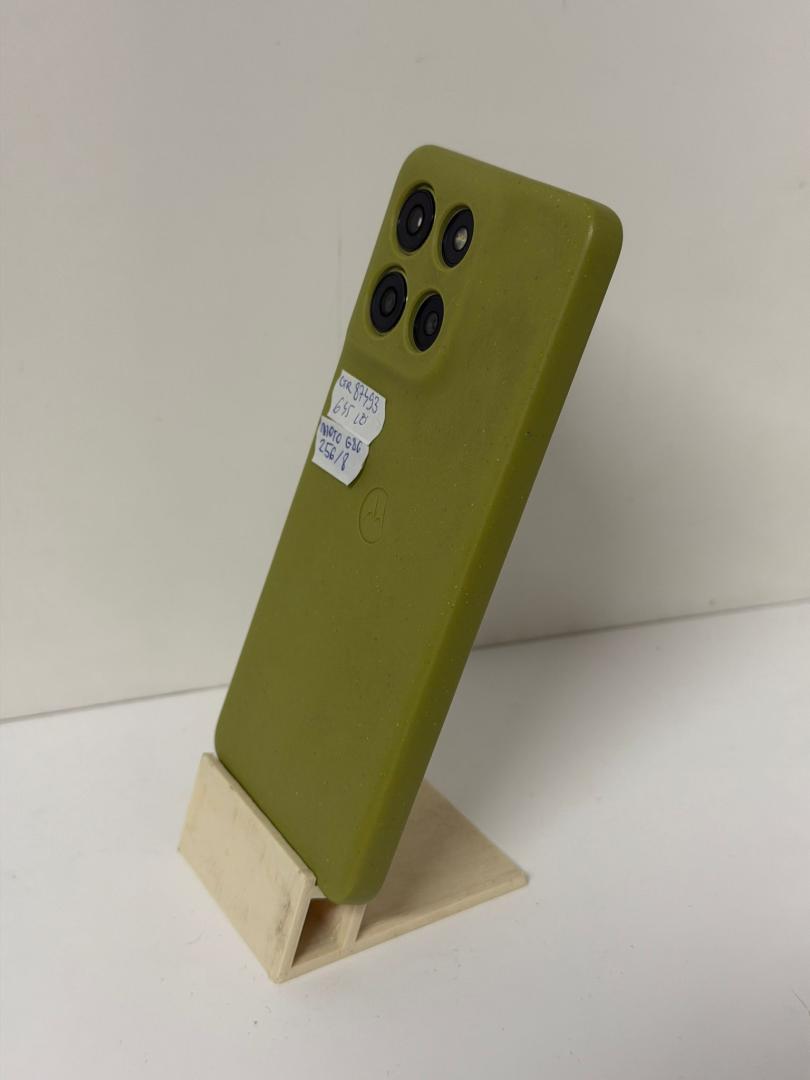 Telefon mobil Motorola g86 Power, Dual SIM, 256GB, 8GB RAM, 5G, PANTONE Golden Cypress (green) image 3
