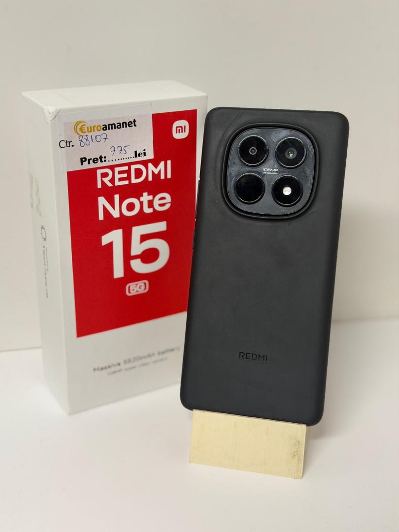 Telefon Mobil Xiaomi REDMI Note 15, 8GB RAM, 256GB ROM