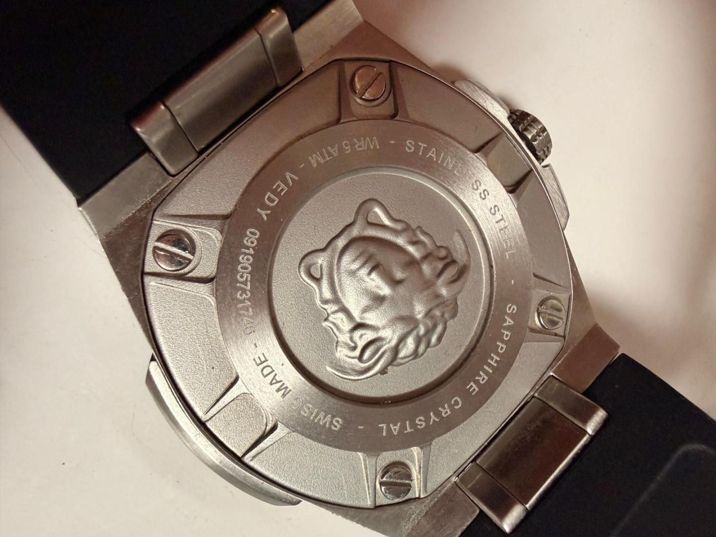 Ceas elegant Versace VEDY00119, albastru image 2