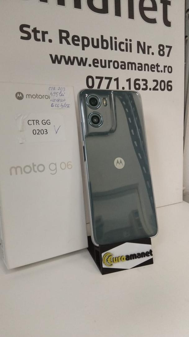 Telefon mobil Motorola g06, Dual SIM, 256GB, 4GB RAM, Tapestry image 1
