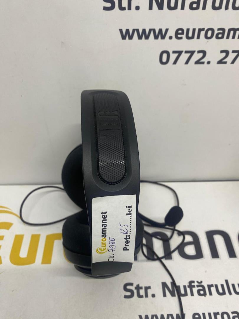Casti gaming JBL Quantum 100M2, cu fir, microfon detasabil image 2