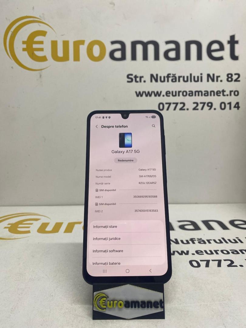 Telefon mobil Samsung Galaxy A17, Dual SIM, 4GB RAM, 128GB image 4