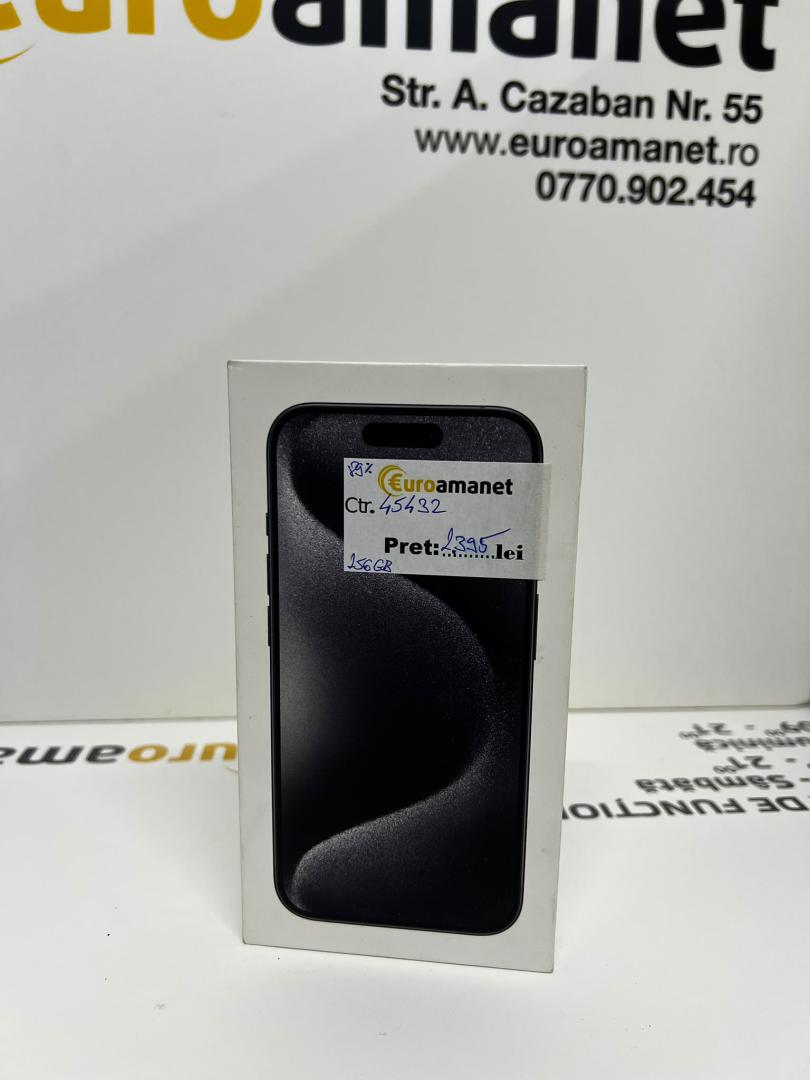 Telefon mobil Apple iPhone 15 Pro, 256GB image 1