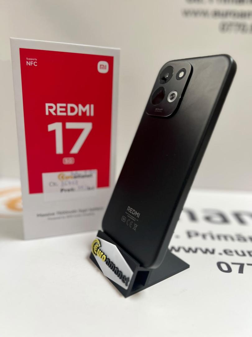 Telefon mobil Xiaomi Redmi 17, 4GB RAM, 128GB, Black image 1