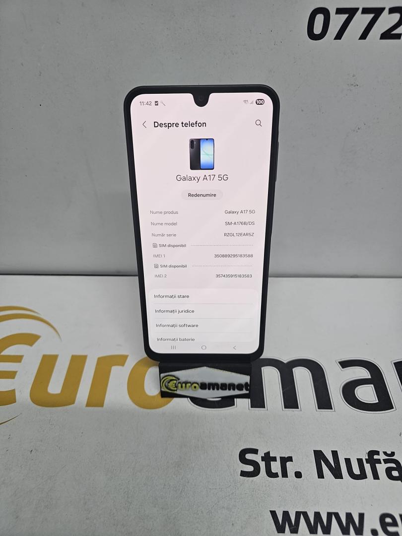Telefon mobil Samsung Galaxy A17, 128GB image 3