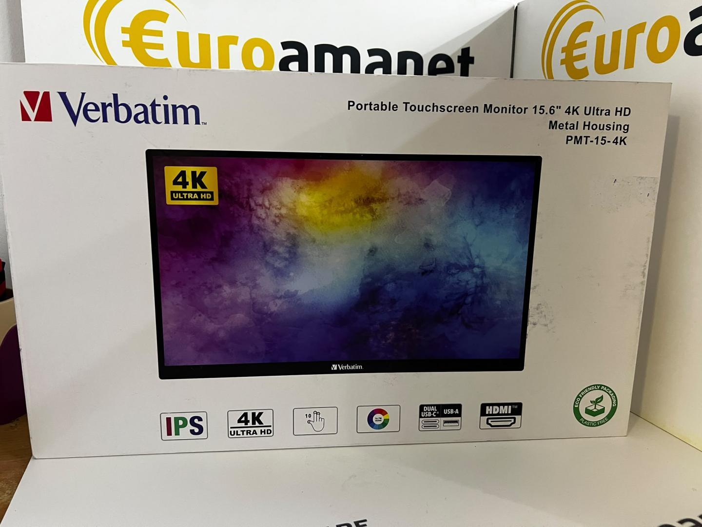 Monitor portabil Verbatim Touchscreen PMT-15-4K image 3