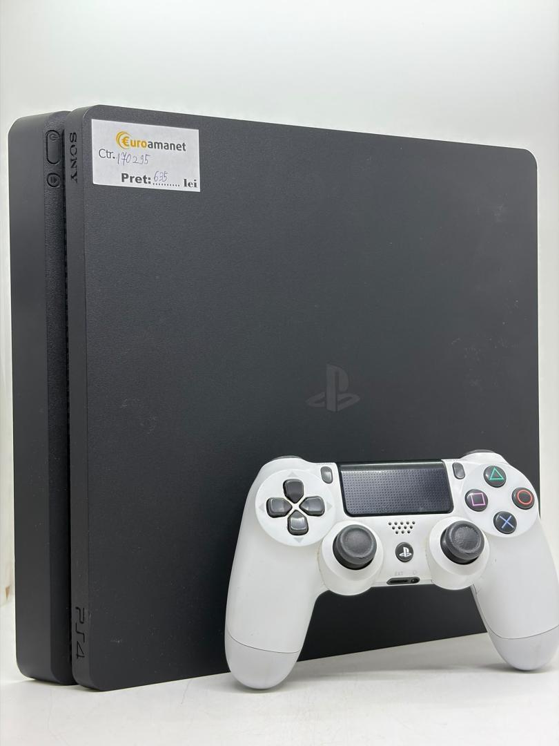 Consola Sony Playstation 4 Slim (PS4), 500 GB, Neagra