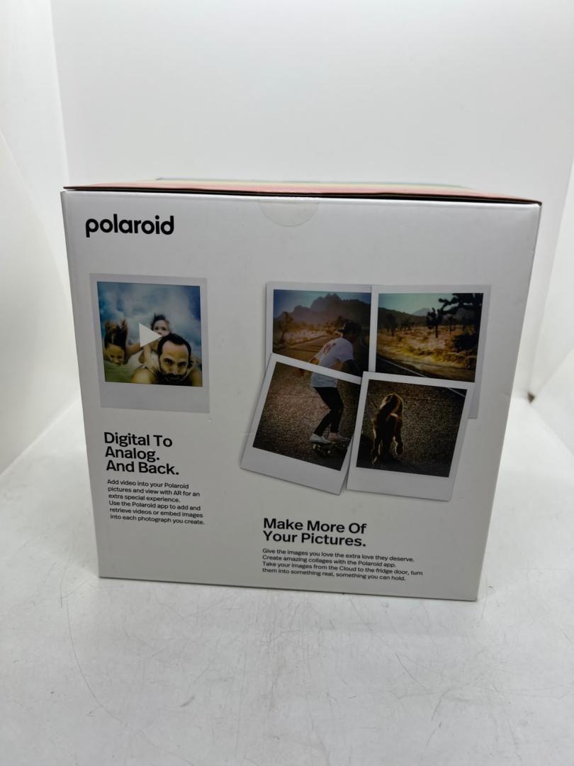 Imprimantă foto instant cu film New-Polaroid Lab, neagră - sigilată