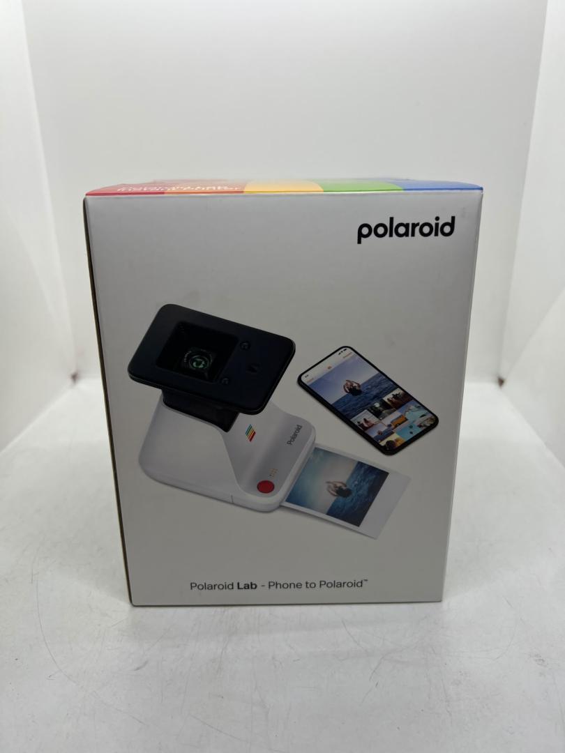 Imprimantă foto instant cu film New-Polaroid Lab, neagră - sigilată image 1
