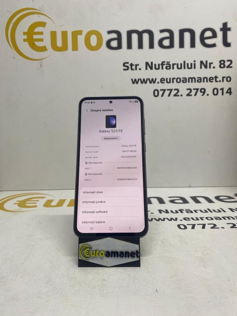 Telefon SAMSUNG Galaxy S23 FE 5G, 128GB, 8GB RAM image 2