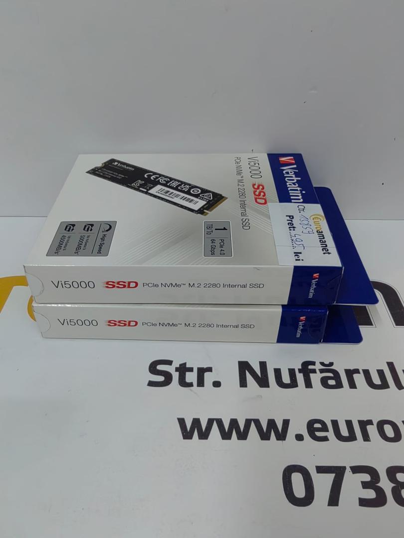 Solid-State Drive (SSD) VERBATIM Vi5000 PCIE4 NVME M.2 SSD 1TB image 2