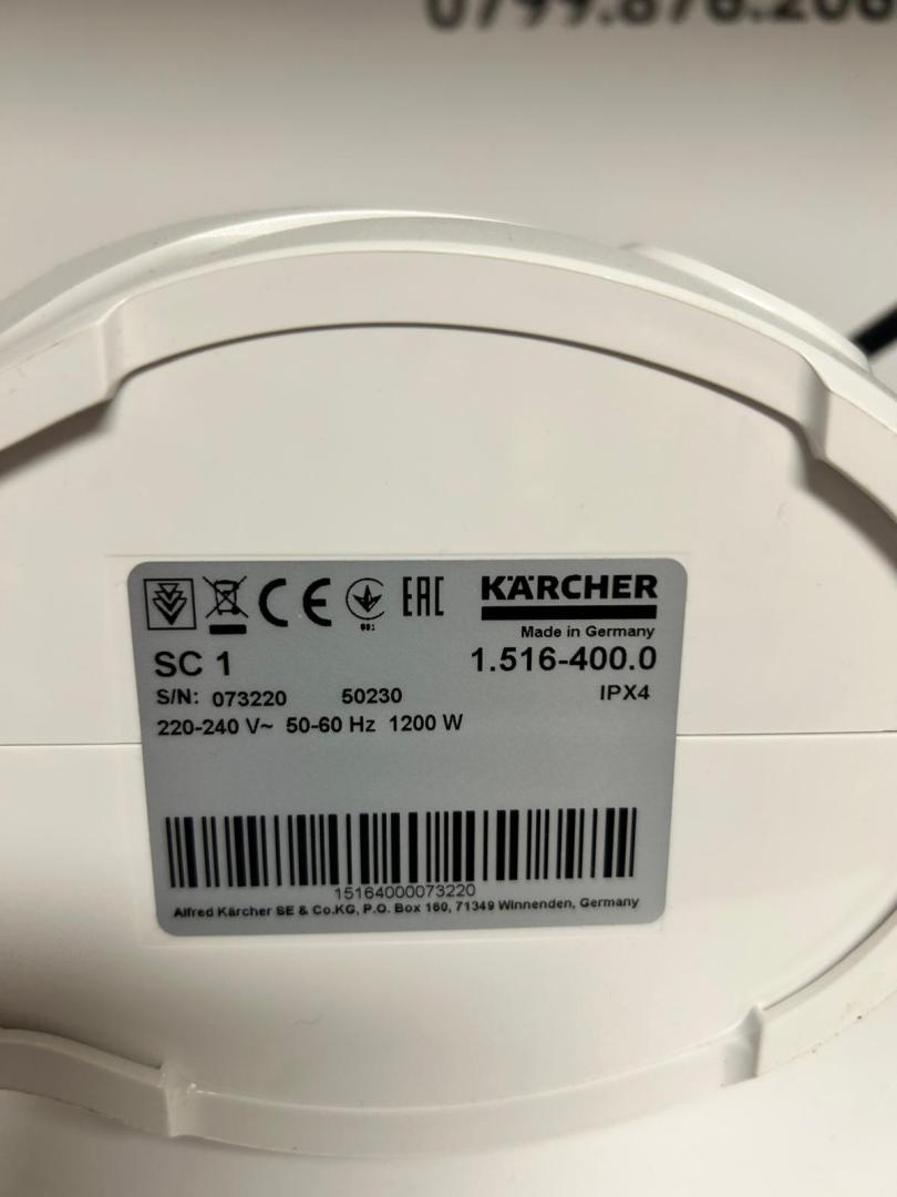 Aparat de curatat cu abur KARCHER SC 1 15164000, 0.2l, 1200W image 3